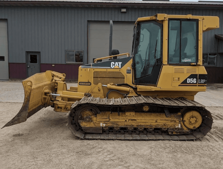 Ремонт бульдозера Caterpillar d5g xl